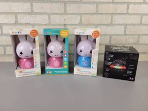 lot 558 image: (3) New in Box Lingo Pal Educational Bunnies and Starlight Sound