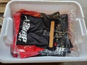 lot 561 image: 70 NEW Snap Fitness T-Shirts and Tank Tops