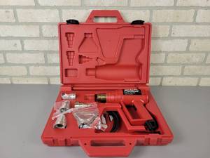 lot 545 image: Master ProHeat Model No. PH-1200 Variable Temperature Heat Gun with Case and Assorted Tips - Tested and Works