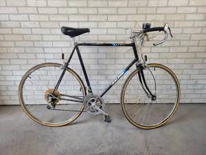 lot 623 image: Mens 27 RALEIGH Capri Bicycle with Speedometer - NO SHIPPING