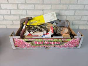 lot 646 image: Hatchet, Hand Tools, Hardware and More  - NO SHIPPING