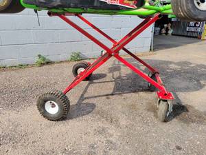 lot 535 image: Rolling Fold Up Kart Platform - NO SHIPPING