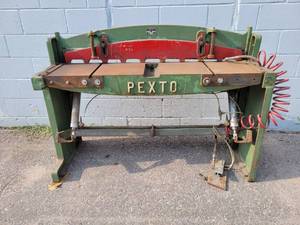 lot 533 image: PEXTO 52 x 16 Gauge Pneumatic Shear - NO SHIPPING