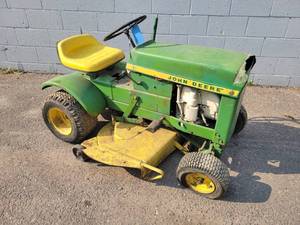 lot 658 image: 1967 John Deere 60 Lawn Tractor - Not Running - Serial # 014831M - NO SHIPPING