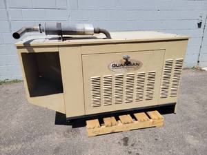 lot 532 image: GENERAC Guardian 20kw Generator - SEE VIDEO - NO SHIPPING