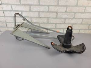 lot 661 image: (2) Boat Anchors - NO SHIPPING