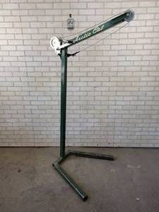 lot 666 image: Arctic Cat Floor Hoist with 1000# Manual Winch - NO SHIPPING