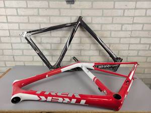 lot 676 image: (2) TREK Carbon Fiber Bicycle Frames - NO SHIPPING