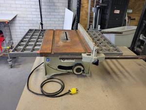 lot 682 image: Rockwell 10 Table Saw - Model 34-657 - Not working - NO SHIPPING