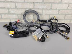 lot 699 image: MONSTER RCA  RGB Cables and More