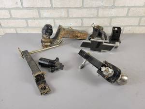 lot 701 image: Lot of Receiver Hitches and More - NO SHIPPING