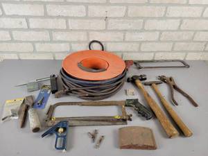 lot 704 image: Extension Cord, Hand Tools and More - NO SHIPPING