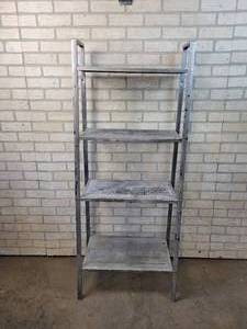 lot 749 image: Metal Garage Shelf - NO SHIPPING