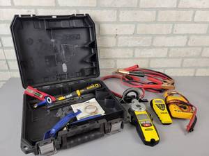 lot 771 image: STANLEY Laser, Strait-Line Laser tape Measure, Digital Multimeter and More