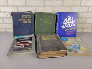 lot 787 image: Lot of Vintage Auto Repair Manuals