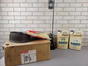 lot 792 image: Sanding Belt (18x85), Refrigeration Oil and More - NO SHIPPING