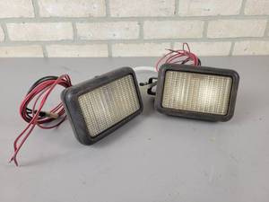 lot 825 image: Pair of 12Vdc Tractor Lights