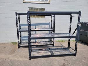 lot 512 image: (2) Sections of Garage Shelving - NO SHIPPING