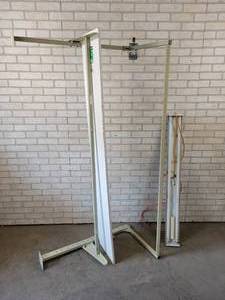 lot 855 image: Bench Top Shelf and Light - NO SHIPPING