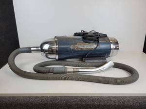 lot 65 image: Vintage Plymouth Canister Vacuum Cleaner - NO SHIPPING