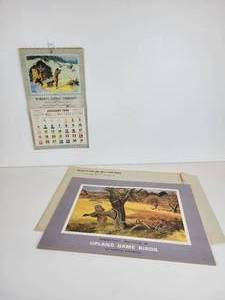 lot 106 image: 1948 The Hunting and Fishing Calendar and Portfolio of (11) Prints of Upland Game Birds of North America by Bob Kuhn (Remington Game Art Collection)