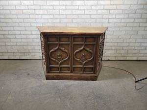 lot 155 image: Vintage Zenith Solid State Console RadioPhonograph - NO SHIPPING