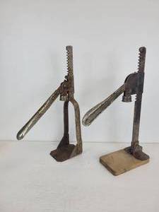 lot 180 image: Pair of Antique Bottle Cappers