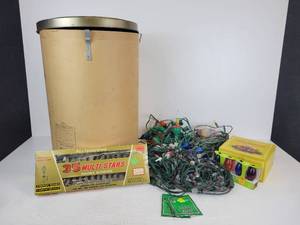 lot 187 image: Vintage Christmas Lights - NO SHIPPING