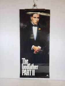 lot 228 image: The Godfather Part II on Videocassette Movie Poster