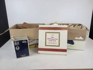 lot 236 image: Lot of Vintage Treasures - Milk Glass, Mikasa Crystal Bowls, Avon Cape Cod, and More NO SHIPPING