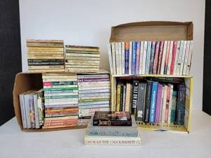 lot 252 image: Large Lot of Books - Romance, Fiction, Non-Fiction, and More NO SHIPPING