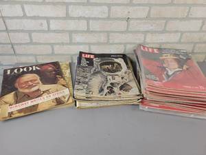 lot 15 image: (35) 1960s Issues of LIFE Magazine - Some are in Sleeves