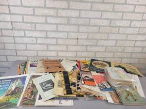 lot 11 image: Huge Lot of Ephemera - Boy Scout Manuals, Disney, Advertising, Sheet Music and Much More