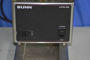 BUNN LPG2E Low Profile Portion Control Grinder with 2 Hoppers