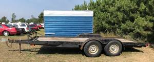 lot 3 image: 1994 MSTA 16 Car Trailer