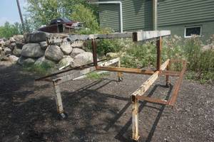 lot 6 image: Heavy Duty Wheeled MetalPipe Storage Racking