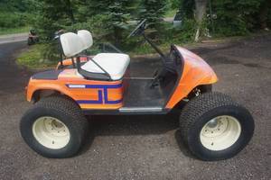 lot 2 image: EZ GO Model H403 Mojo Electric Golf Cart With Over Size Wheels