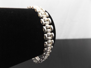 .925 Sterling Silver As New Wider Bracelet