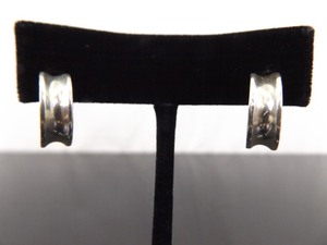 .925 Sterling Silver 34 Hoop Post Earrings