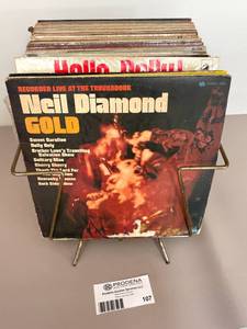 lot 107 image: Over 40 Vintage Vinyl Records-Neil Diamond, Osmonds, Hello Dolly, Various other Musicals, and MORE