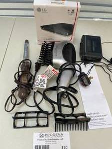 lot 120 image: DVD Writer, RCA Walkman and Hair Styling Tools