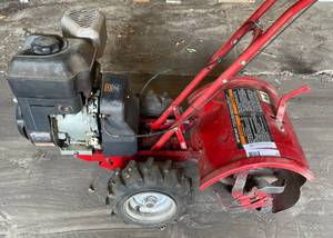 lot 35 image: Troy Bilt Gas Tiller with Briggs & Stratton Motor