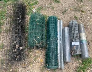 lot 145 image: Lot of Various GardenSmall Animal Fencing