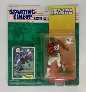 lot 30 image: Starting Lineup NFL Collectors Club 1994 Football Figures - Garrison Hearst &amp Joe Namath