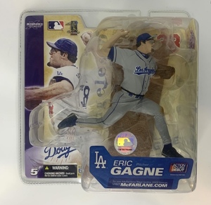 lot 24 image: McFarlane MLB Baseball Action Figure- Eric Gagne LA Dodgers