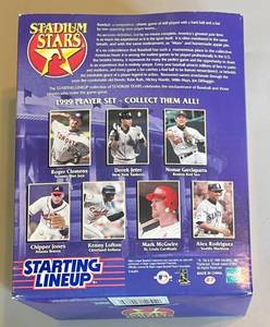 lot 26 image: Starting Lineup Alex Rodriguez 1999 Series MLB Stadium Stars 12 Figure