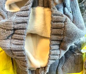 lot 43 image: Lot of 10 Winter Face Covering Hats -One Size Fits Adults