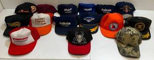 lot 40 image: Vintage Snapback Hats With Misc. Designs