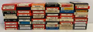 lot 51 image: Group Of Misc. Vintage 8 Track Tapes And More
