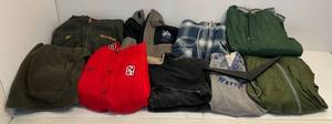 lot 56 image: Large Group Of Misc. Jackets, Vests And More In Misc. Sizes From XL- 2XL